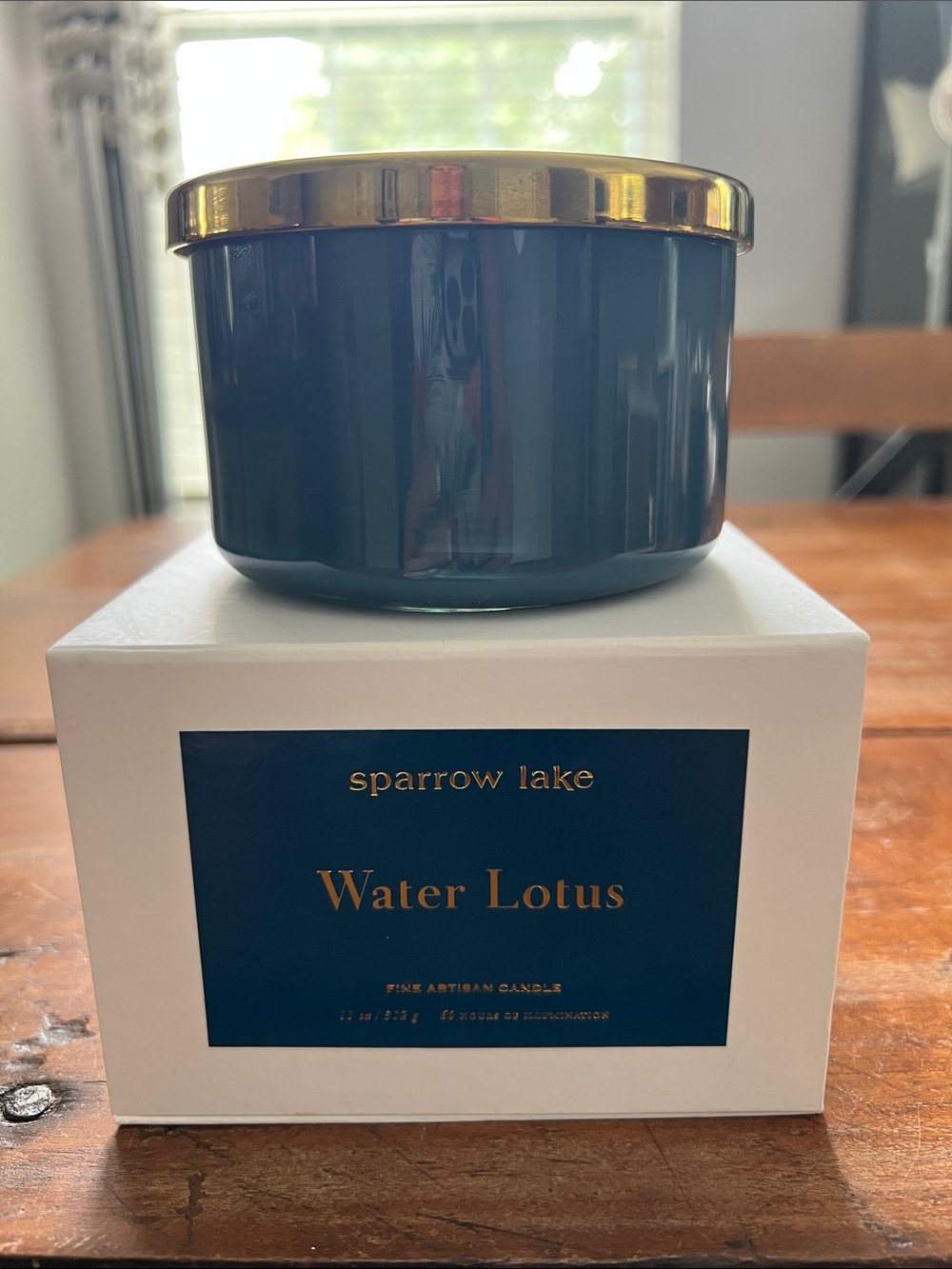 Sparrow Lake Water Lotus Candle - 11 ounce